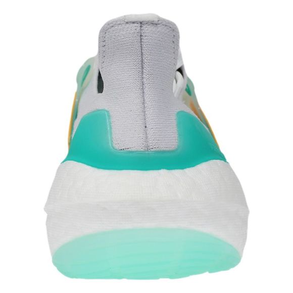 Adidas Ultraboost 22 Cloud White/Flash Orange-Mint Rush GX5463 Men's - Picture 3 of 4